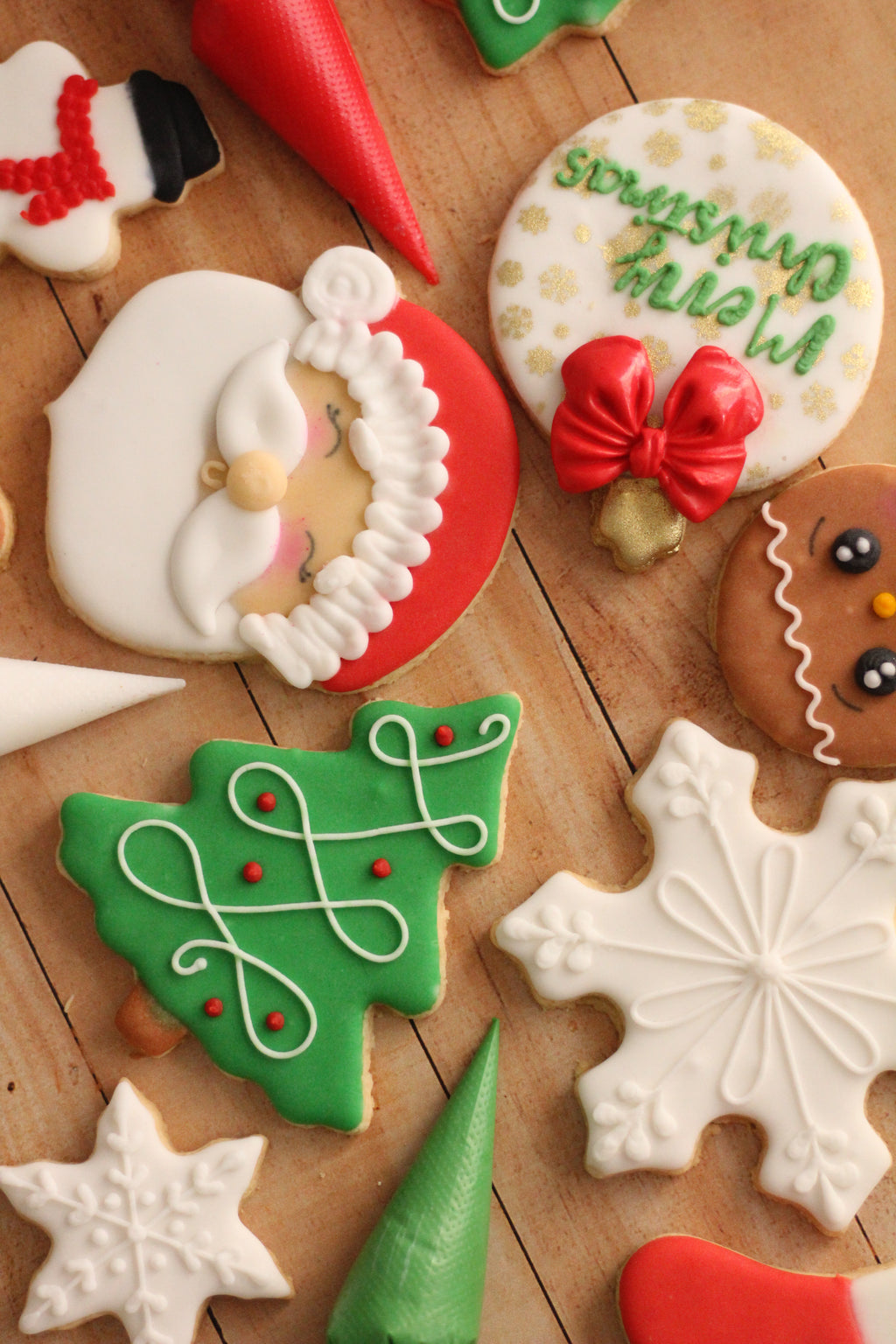 Decorated cookies